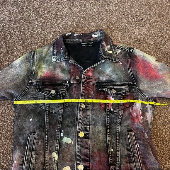 Splatter Denim Jacket - Picture 5 of 7
